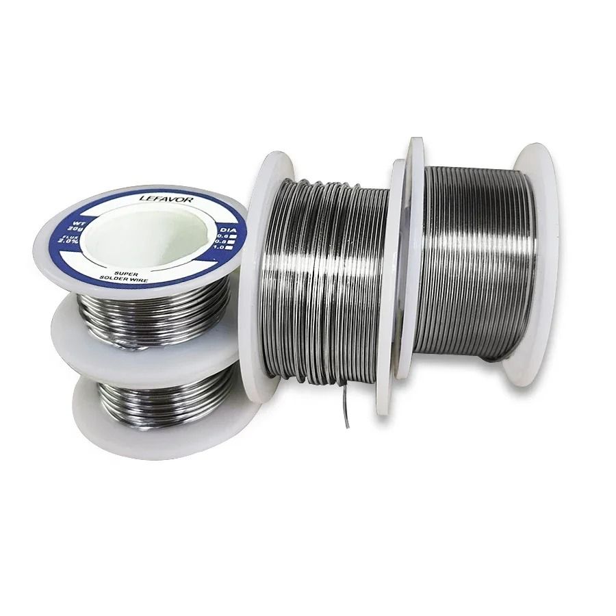 Rosin Core Soldering Wire Roll with No Clean Flux for Electronics Repair