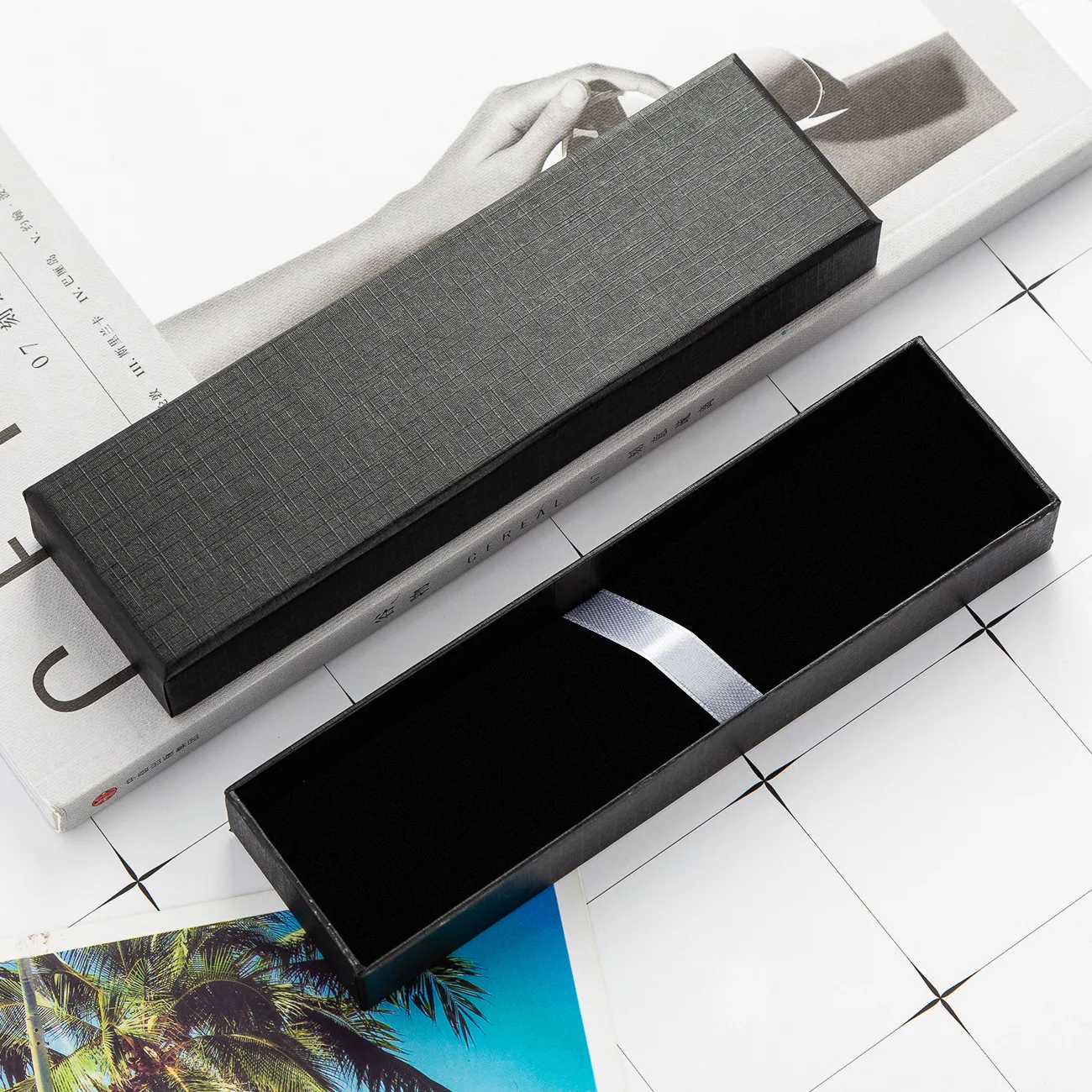 Luxury Pen Gift Box Premium Fountain Pen & Jewelry Presentation Case