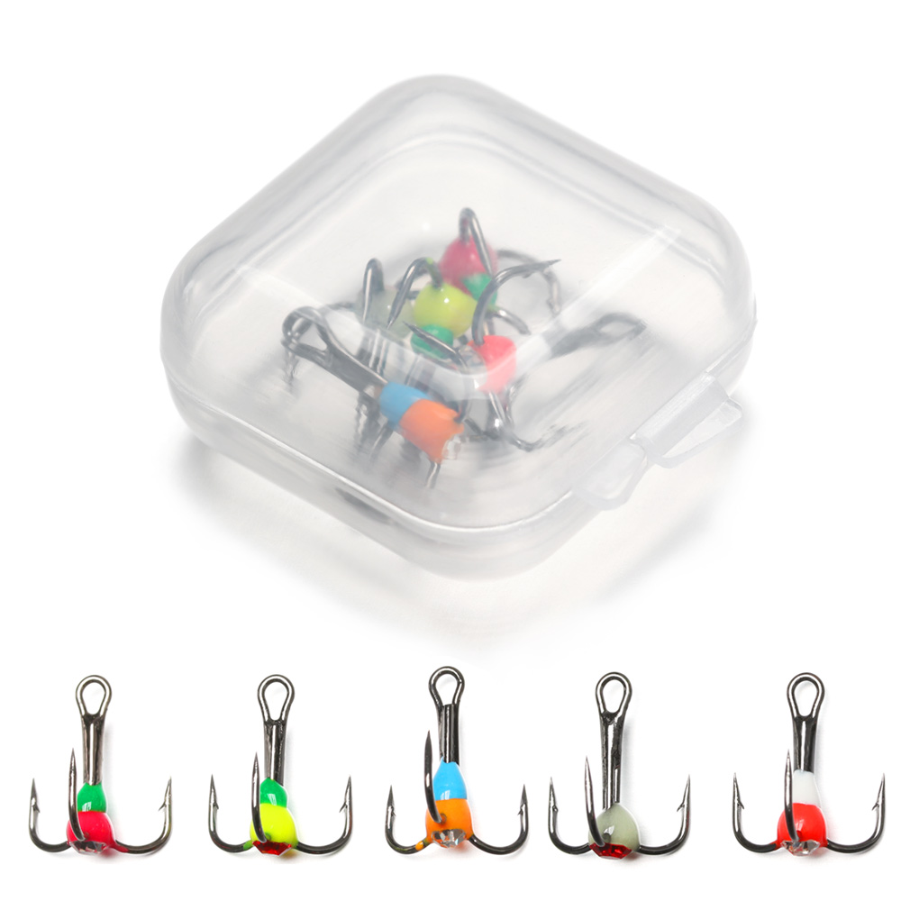 Durable High Carbon Steel Fishing Three-jaw Hook, Sinking Bait Fishing Tackle Tools