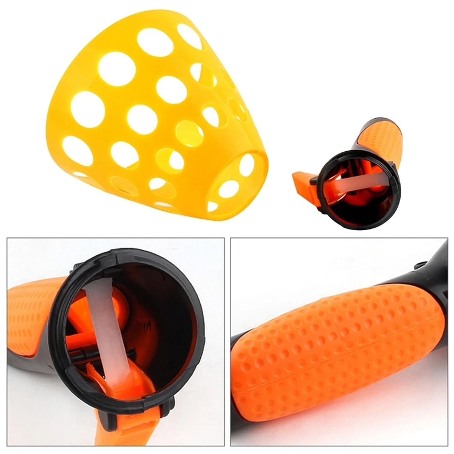 PopPass Catch Ball Game Set with Launcher for Kids Outdoor Toy Fun Parent Child Play