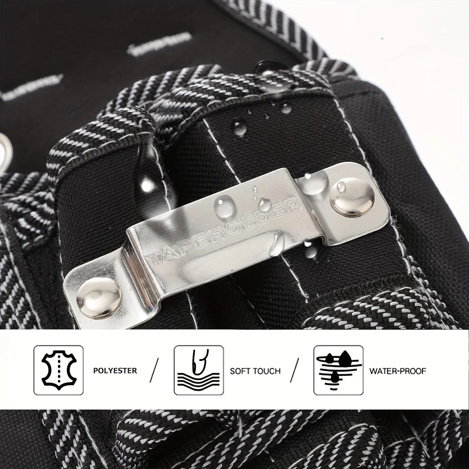 Carpenters Durable Polyester Tool Belt Pouch