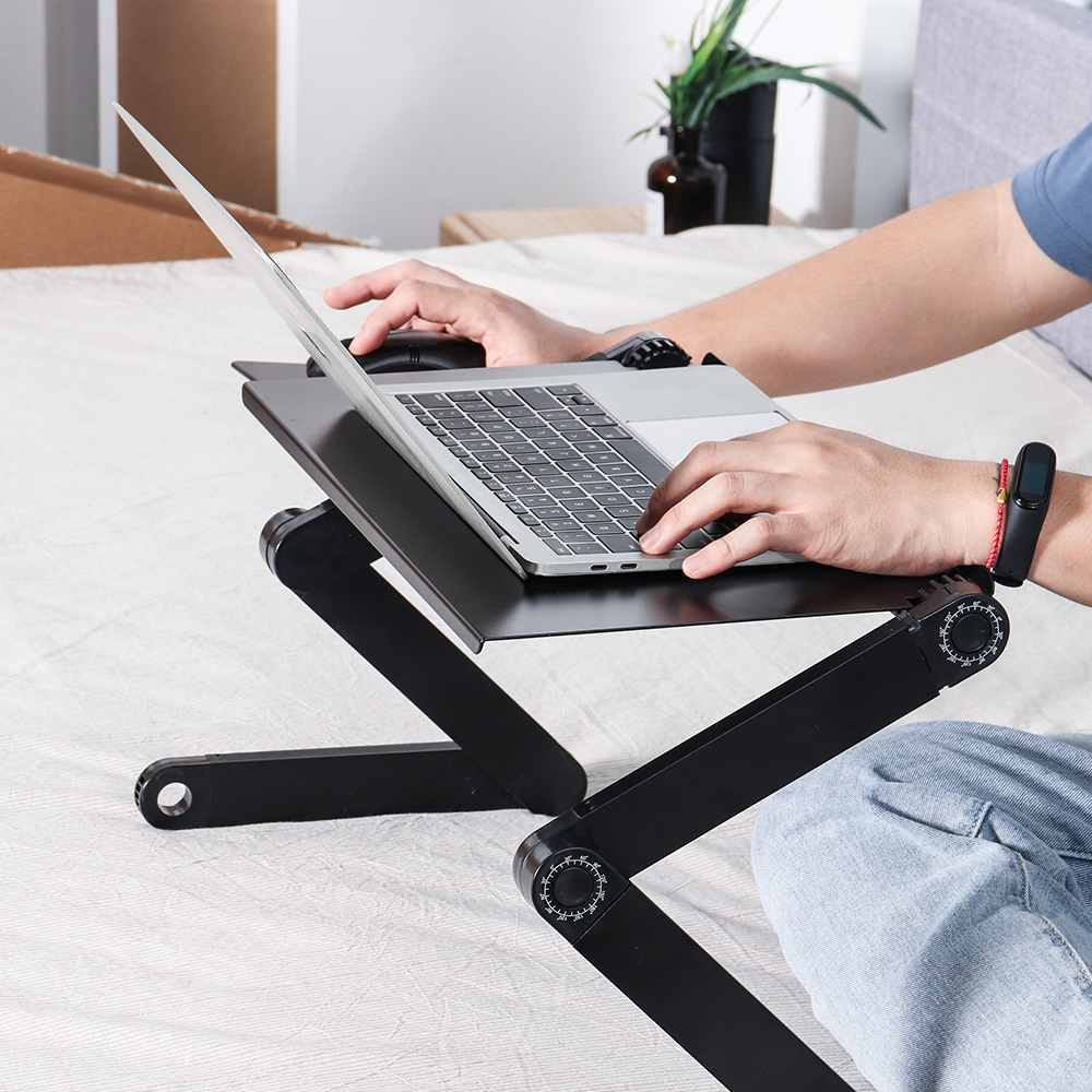 High-Strength Laptop Stand | Spacious Laptop Stand For Desk with Vent Holes | Ergonomic Laptop Standing Desk