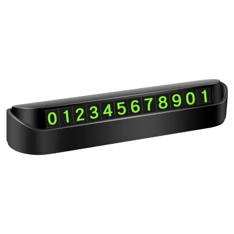 Telephone Number Car Parking Card Plate, Car Temporary Parking Phone Number Automobile Accessories