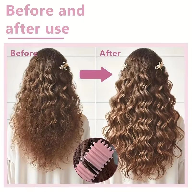 All-in-One Detangling Candy Brush & Continuous Mist Spray Hair Care Kit