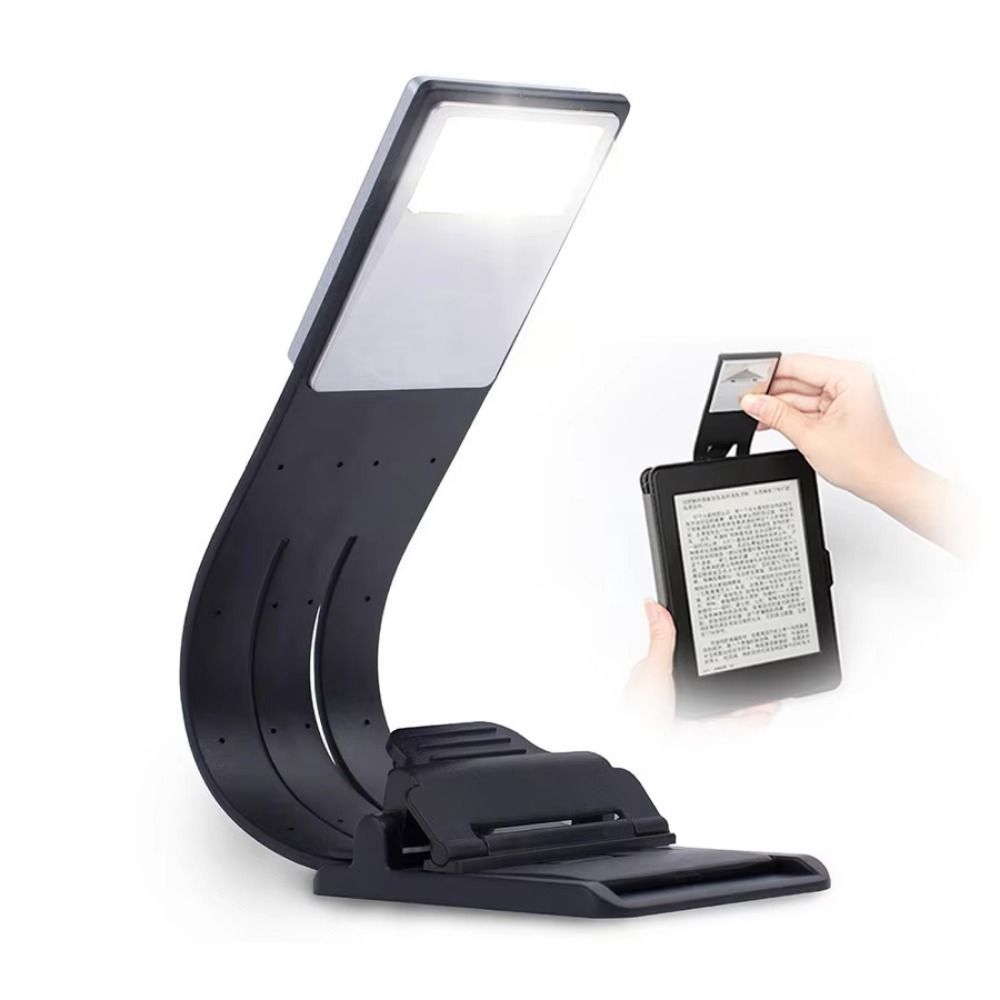 Clip-on Eye Protection Book Lights Detachable LED Reading Lamp White Light Mini Desktop Table Lamp Office Use