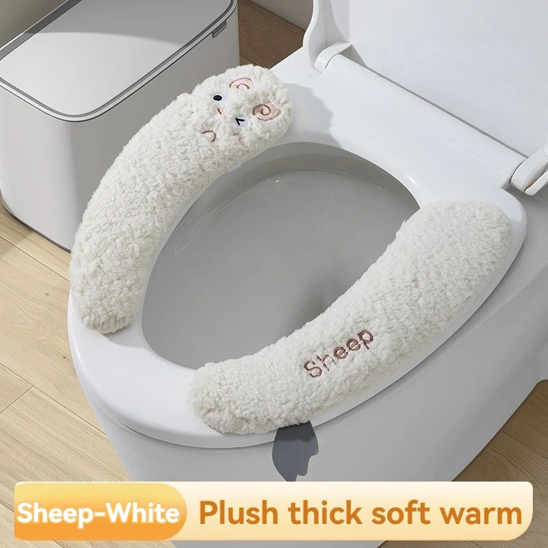 Universal Winter Warm Toilet Seat Cushion Cover