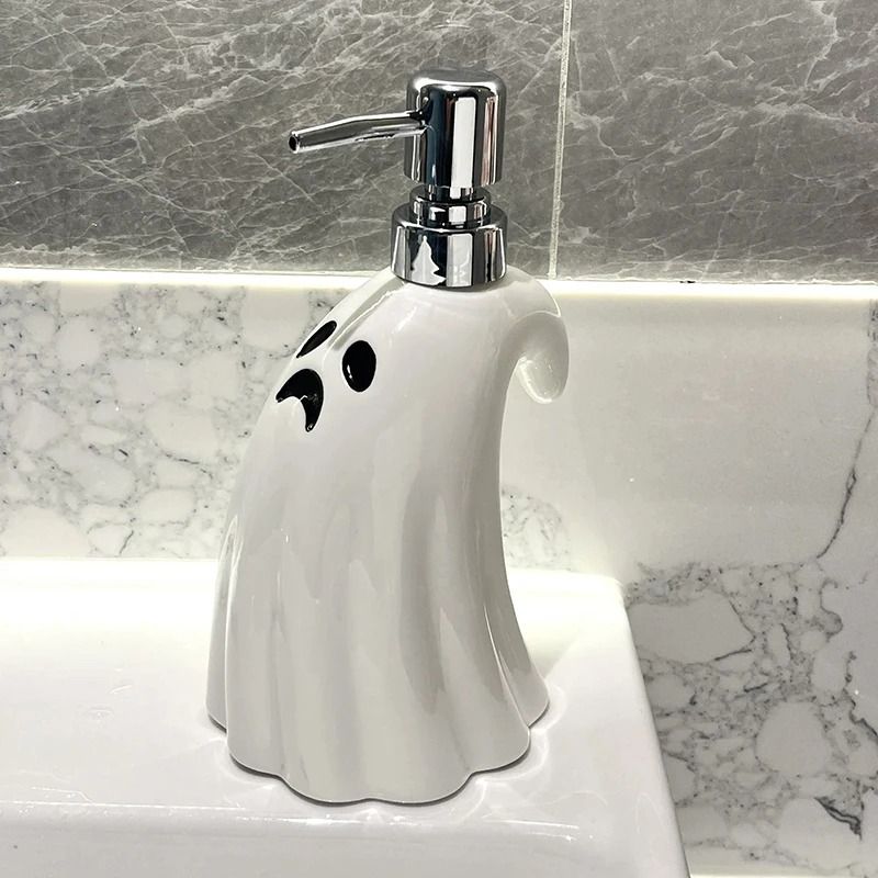 Ceramic Hand Sanitizer Bottle – Large Capacity Soap Dispenser for Home & Hotel