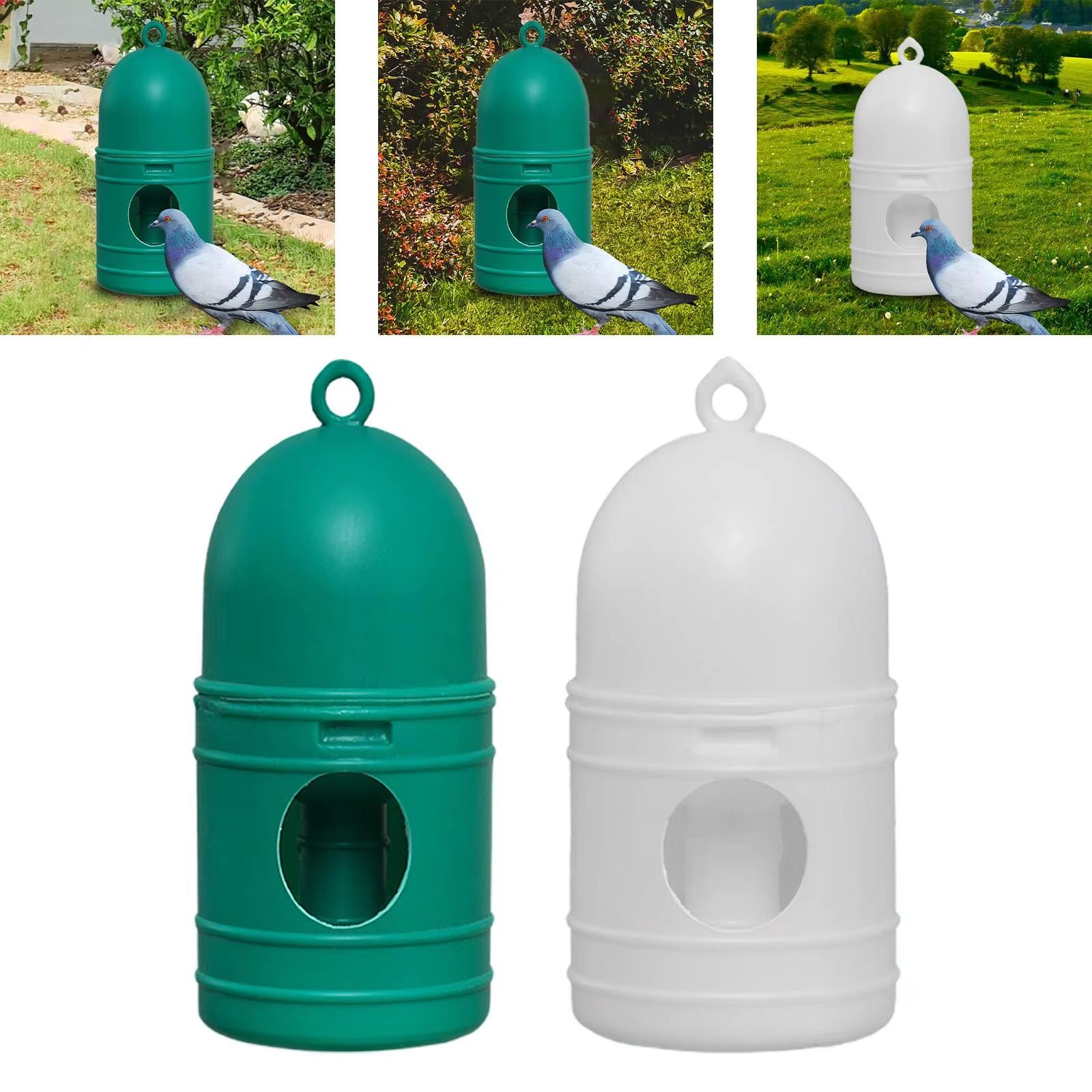 Parrot Pro Water Dispenser with Handle - Automatic Drinker for Parakeets, Ducks, Chicks & Poultry