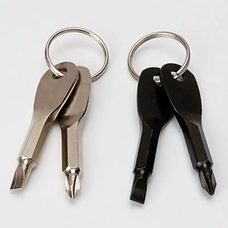 Multifunctional EDC Key Screwdriver | 60mm Self-Defense & Safety Interface