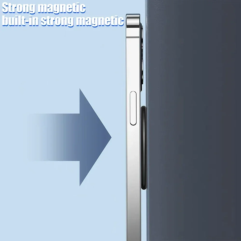 MagSafe Magnetic Ring Holder for iPhone | Strong Adhesive Cellphone Wall Mount Stand for Phones and Tablets