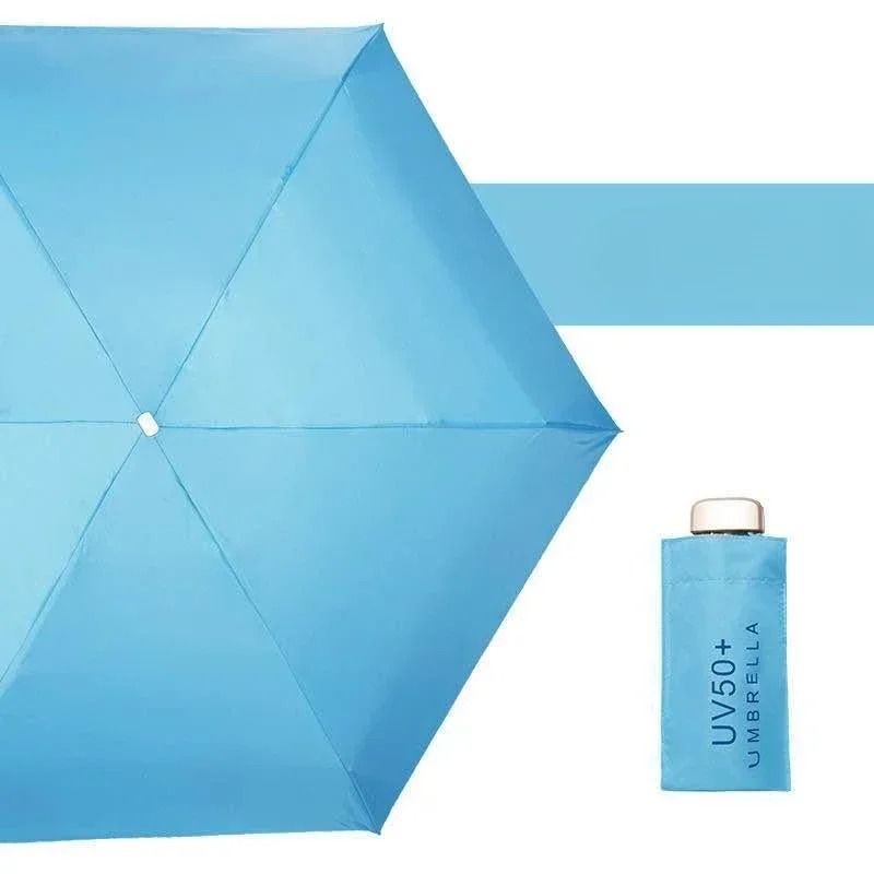 Mini Pocket Umbrella UV Protection Folding Sun and Rain Umbrella