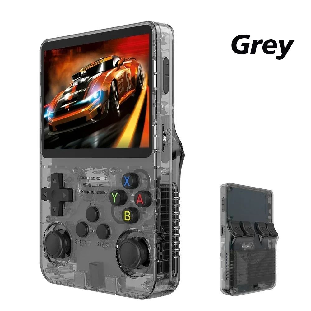 R36S Retro Handheld Game Console Open Source Linux 3.5 Inch IPS Screen 64GB 128GB
