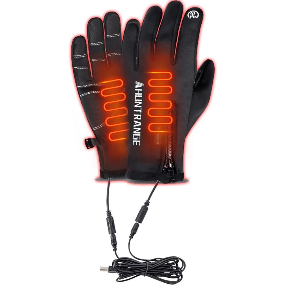 USB Heated Waterproof Gloves for Winter Sports & Work
