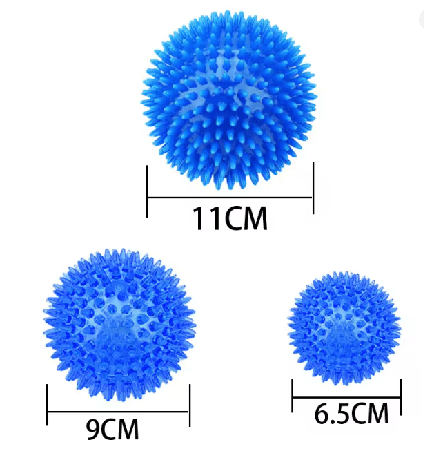 Squeaky Chew Ball Dog Toy for Teeth Cleaning and Training