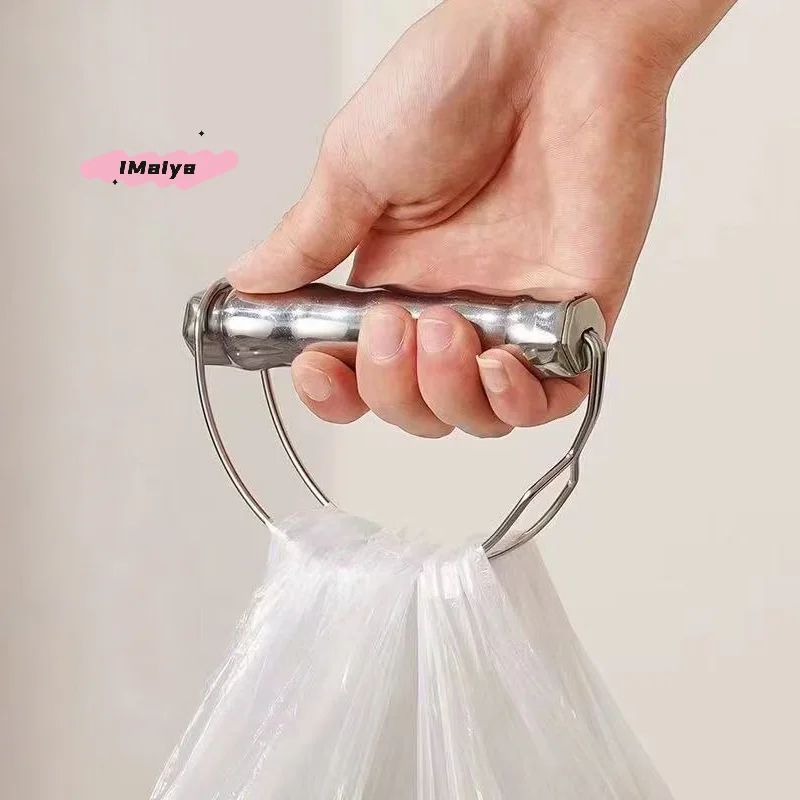 Stainless Steel Plastic Bag Holder Carry Handle