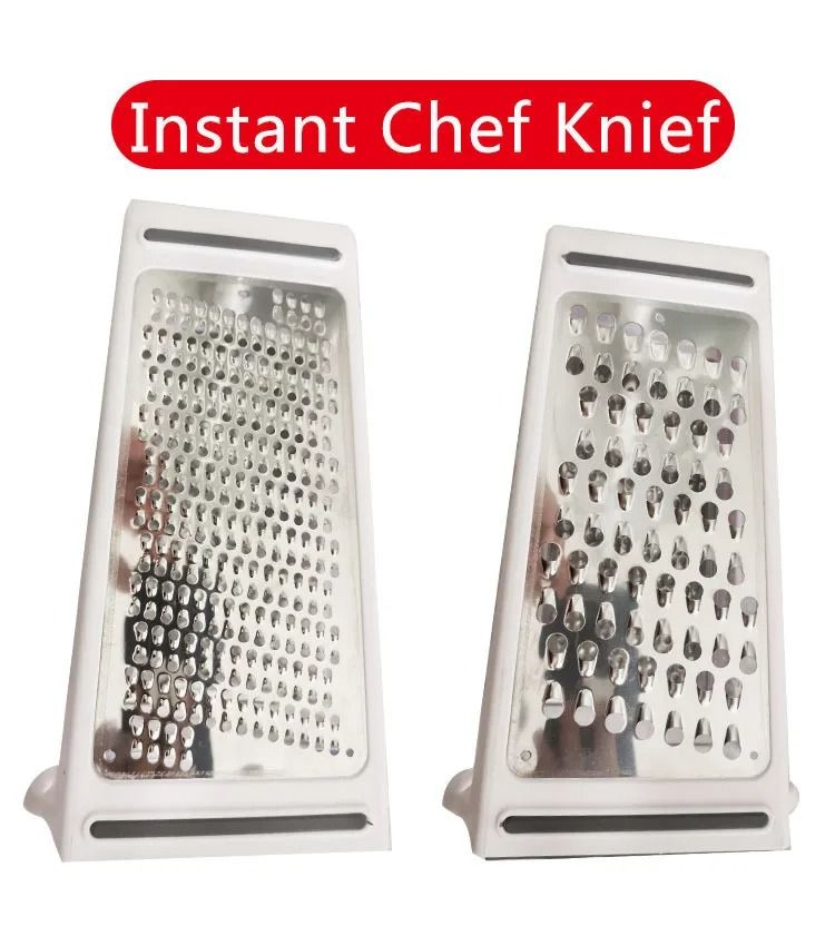 Cheese Box Grater and Handheld Grater Set