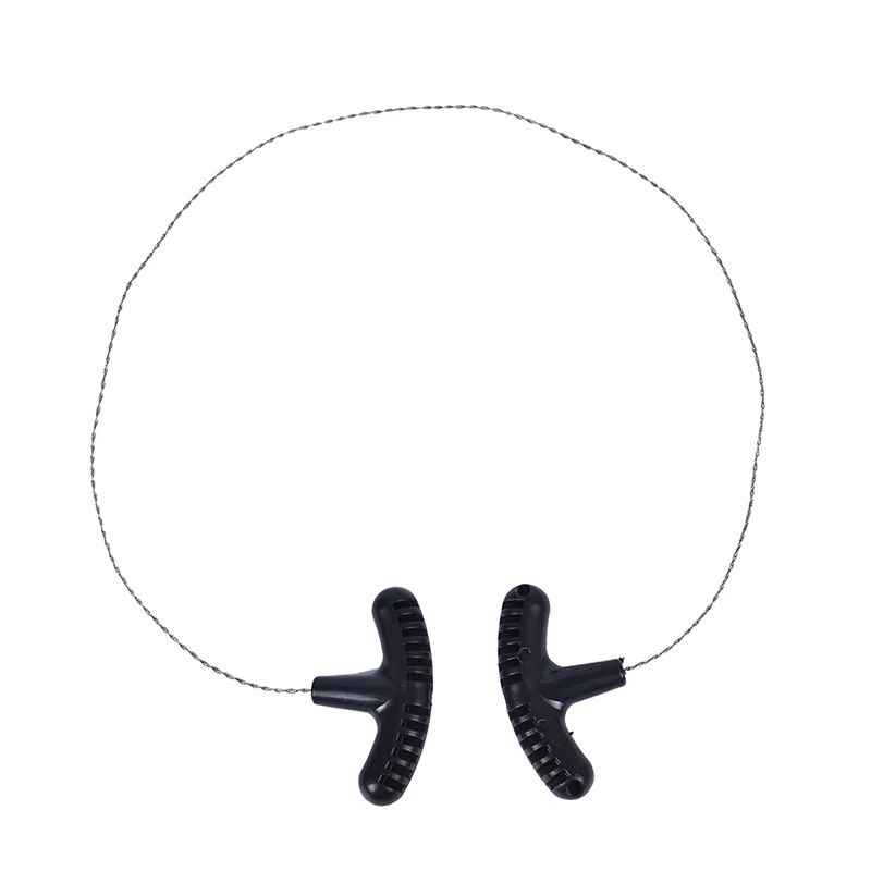 Portable Manual Steel Rope Chain Saw for Outdoor Survival