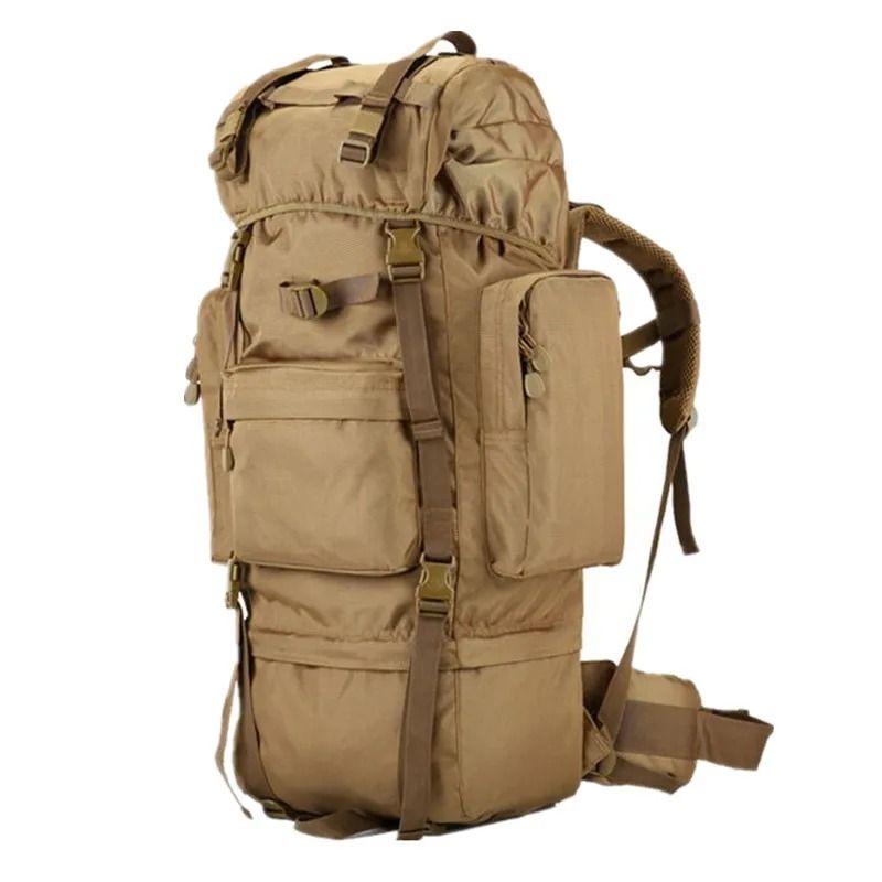 Waterproof 70L Mountaineering Backpack Ultra-Durable Camouflage Rucksack