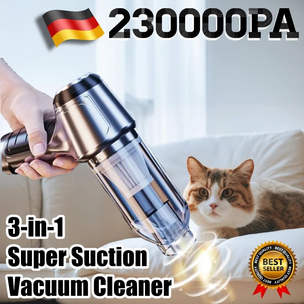 Car Vacuum Cleaner Mini Wireless Handheld Blower and Air Duster