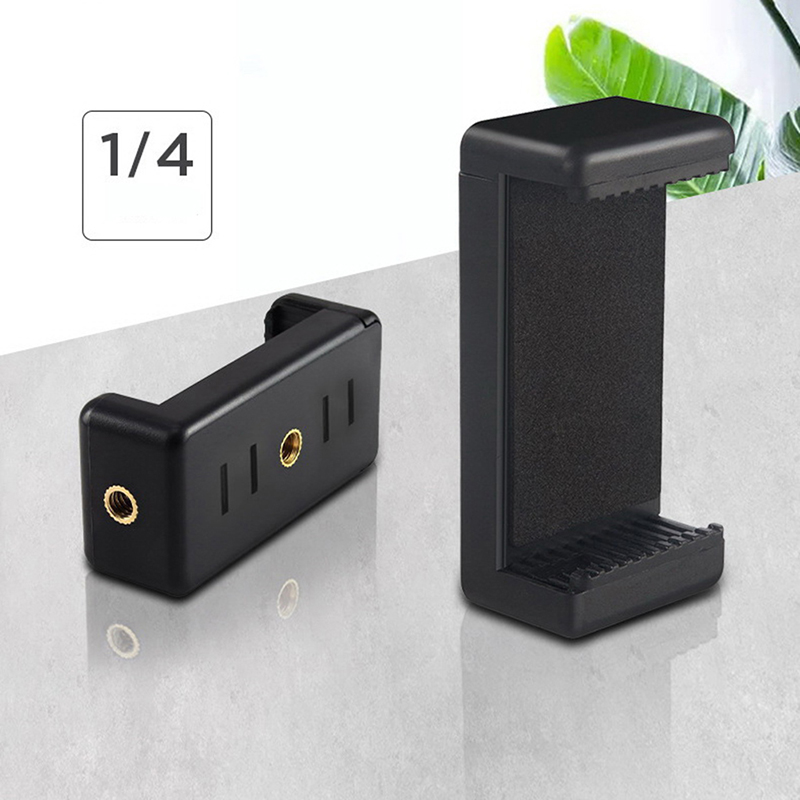 Universal Phone Tripod Mount Clip Adjustable Smartphone Tripod Adapter Holder