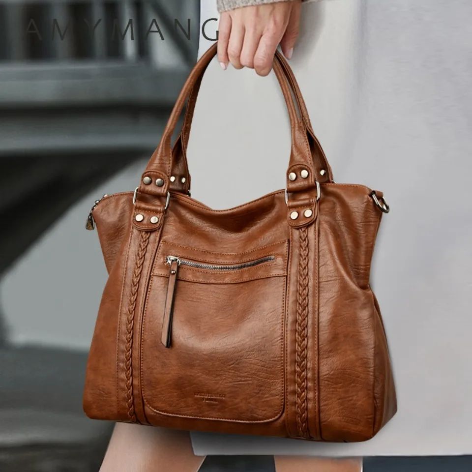 Luxury Soft Leather Crossbody Bag for Women Designer Shoulder Handbag