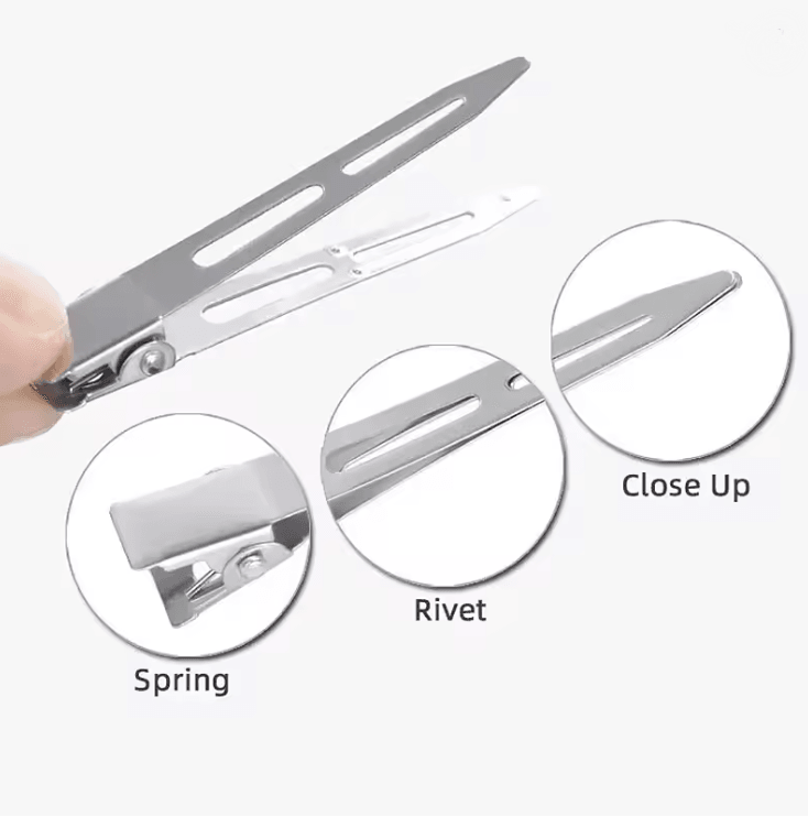 SalonPro Metal Hair Root Lifting Clips Set