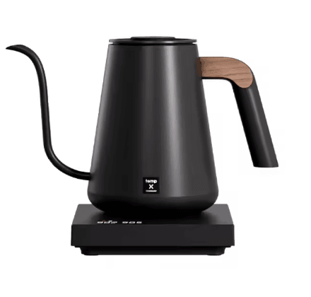 Electric Gooseneck Kettle 900ml Temperature Control Pour Over Coffee Pot
