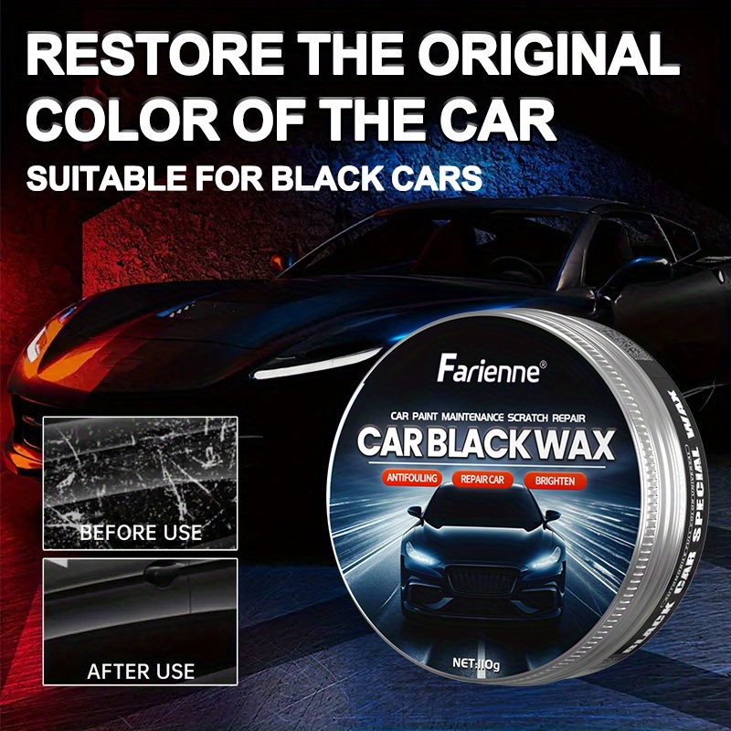Black Pearl High Gloss Car Scratch Remover & Deep Shine Auto Wax