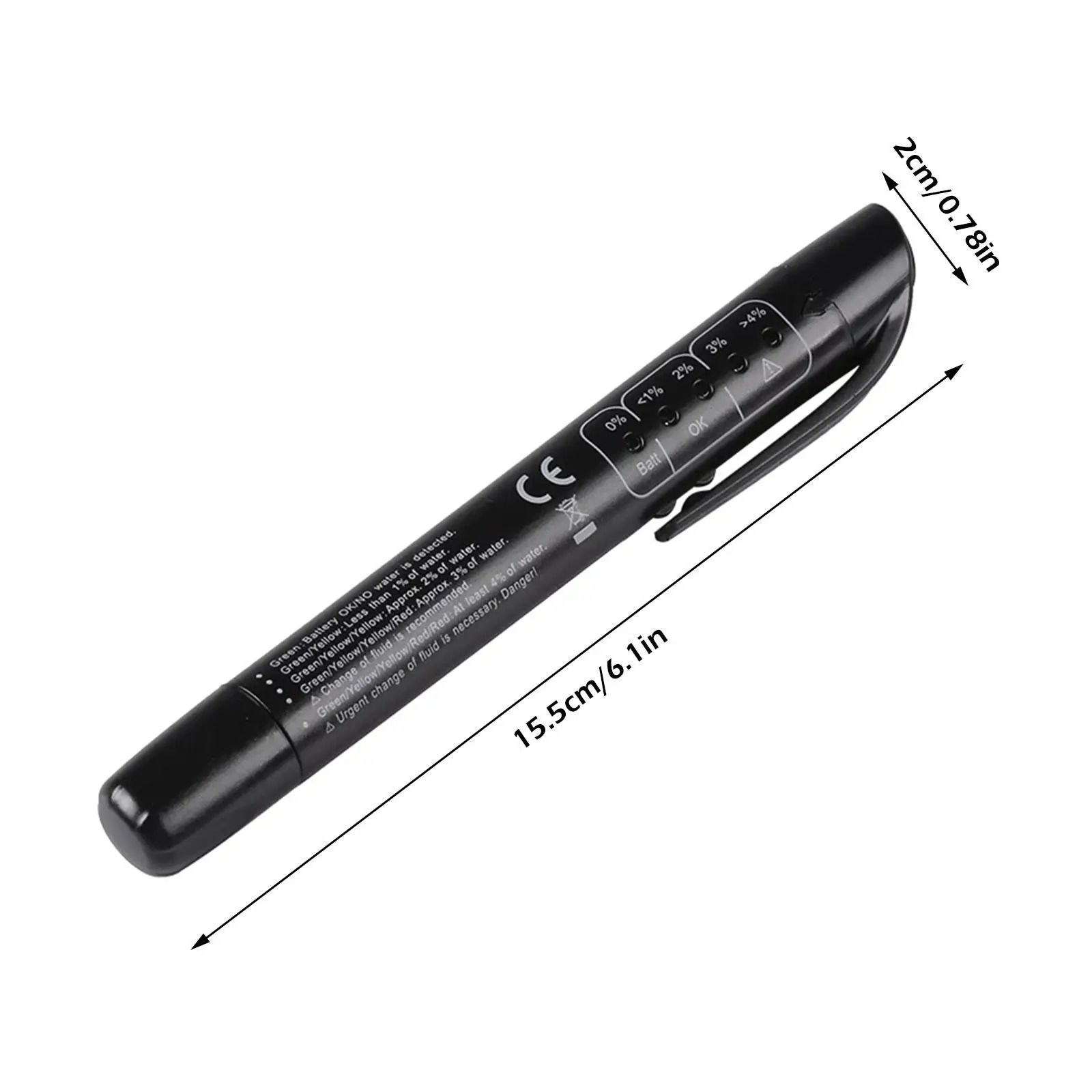 Universal Brake Fluid Tester Pen with LED Indicator