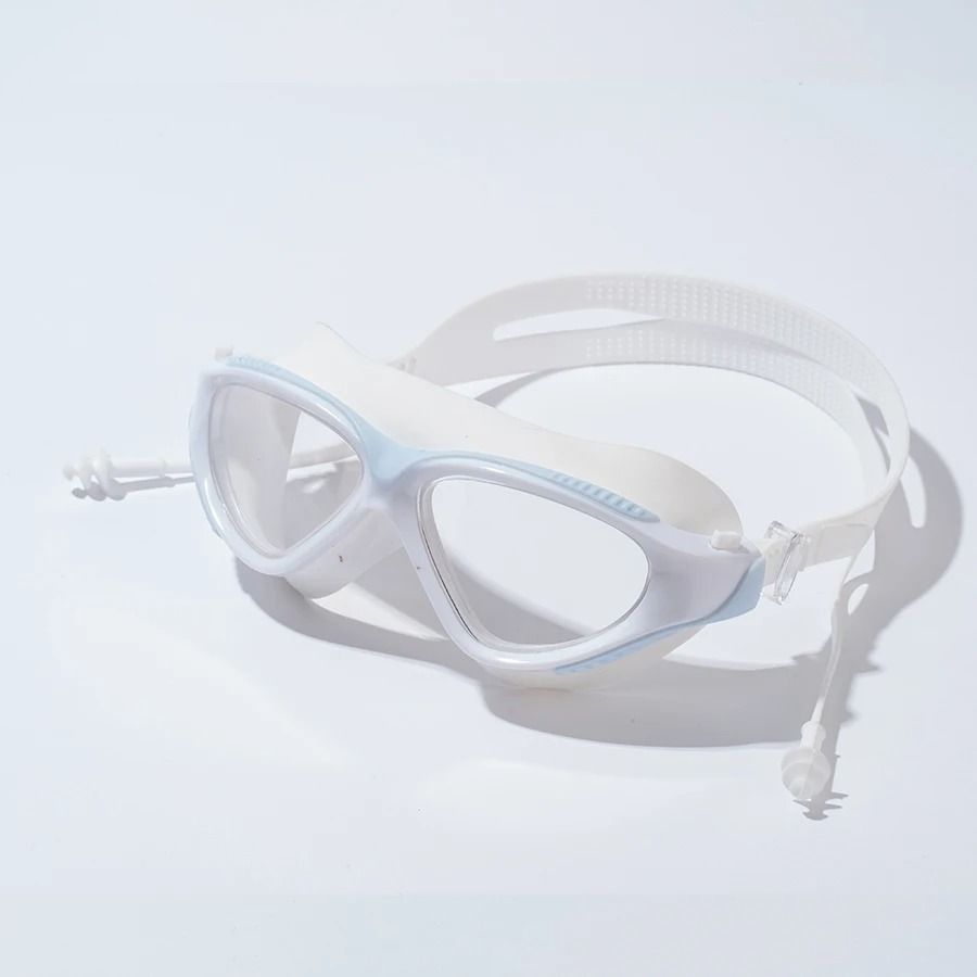 Anti Fog UV Protection Swim Goggles with Adjustable Silicone Strap