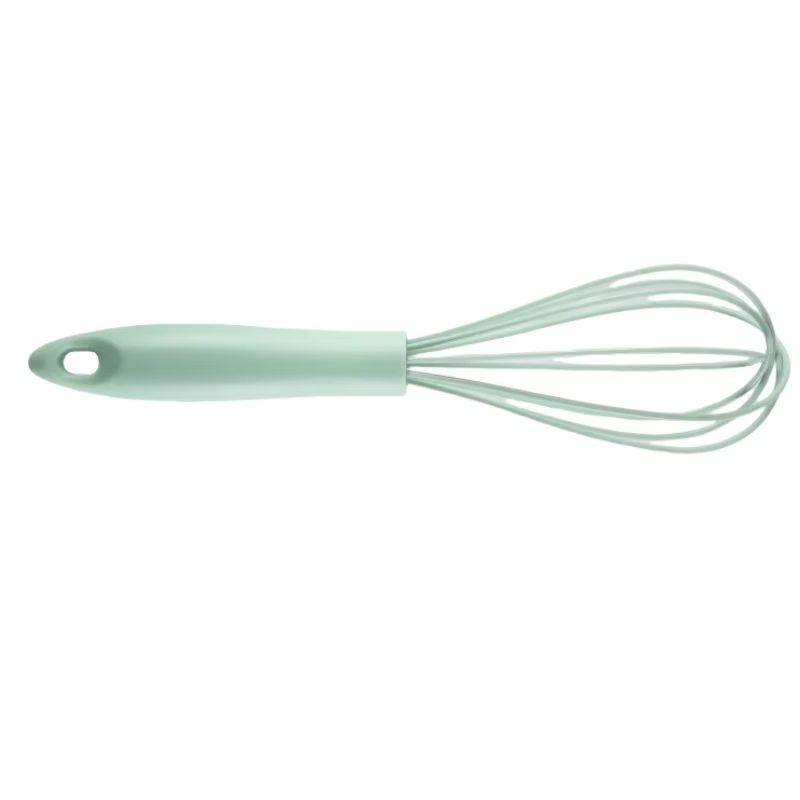 Manual Egg Beater – Handheld Silicone with High-Quality Stainless Steel Wire, High-Temperature Resistant