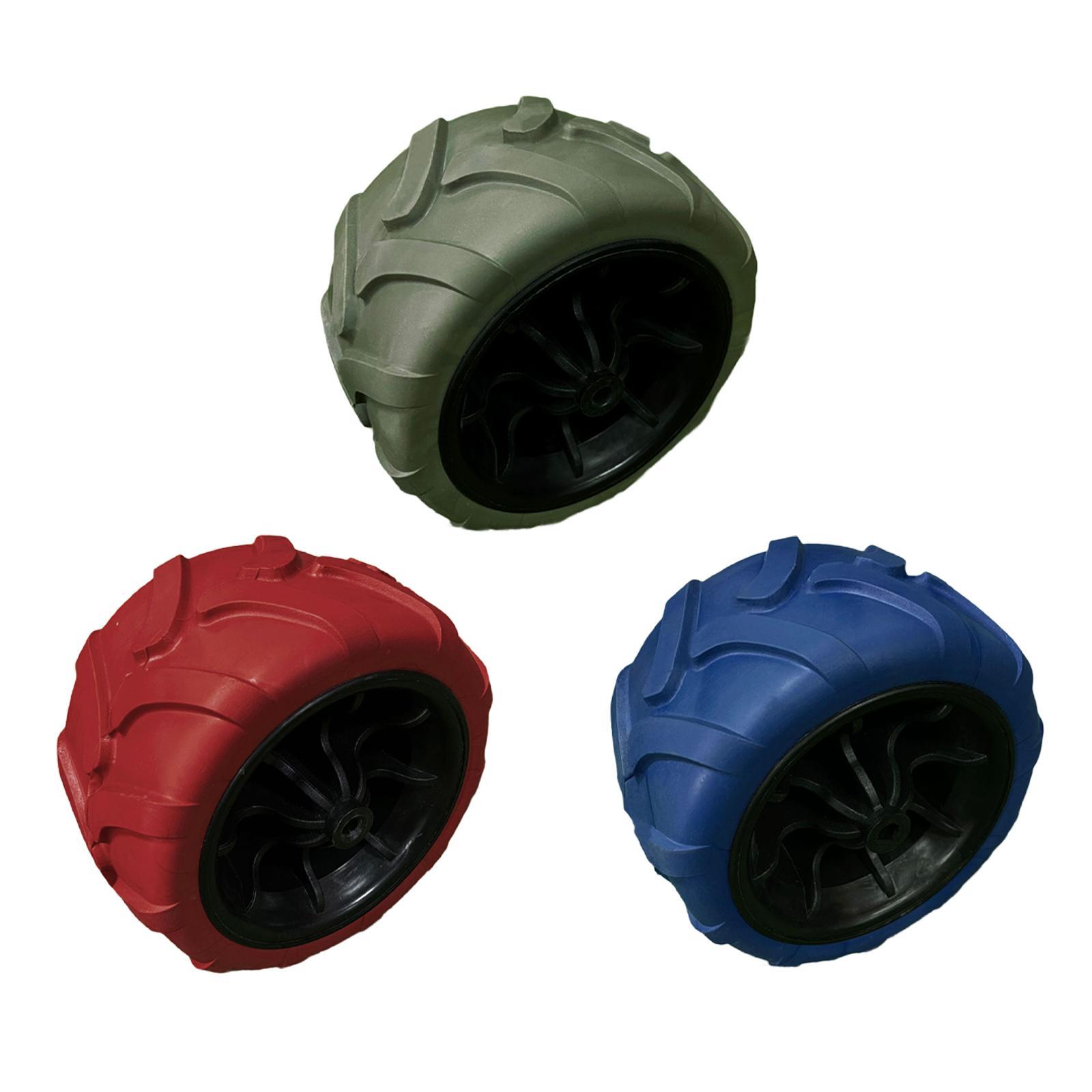 Heavy Duty Folding Wagon Replacement Wheel for Beach and Garden Carts