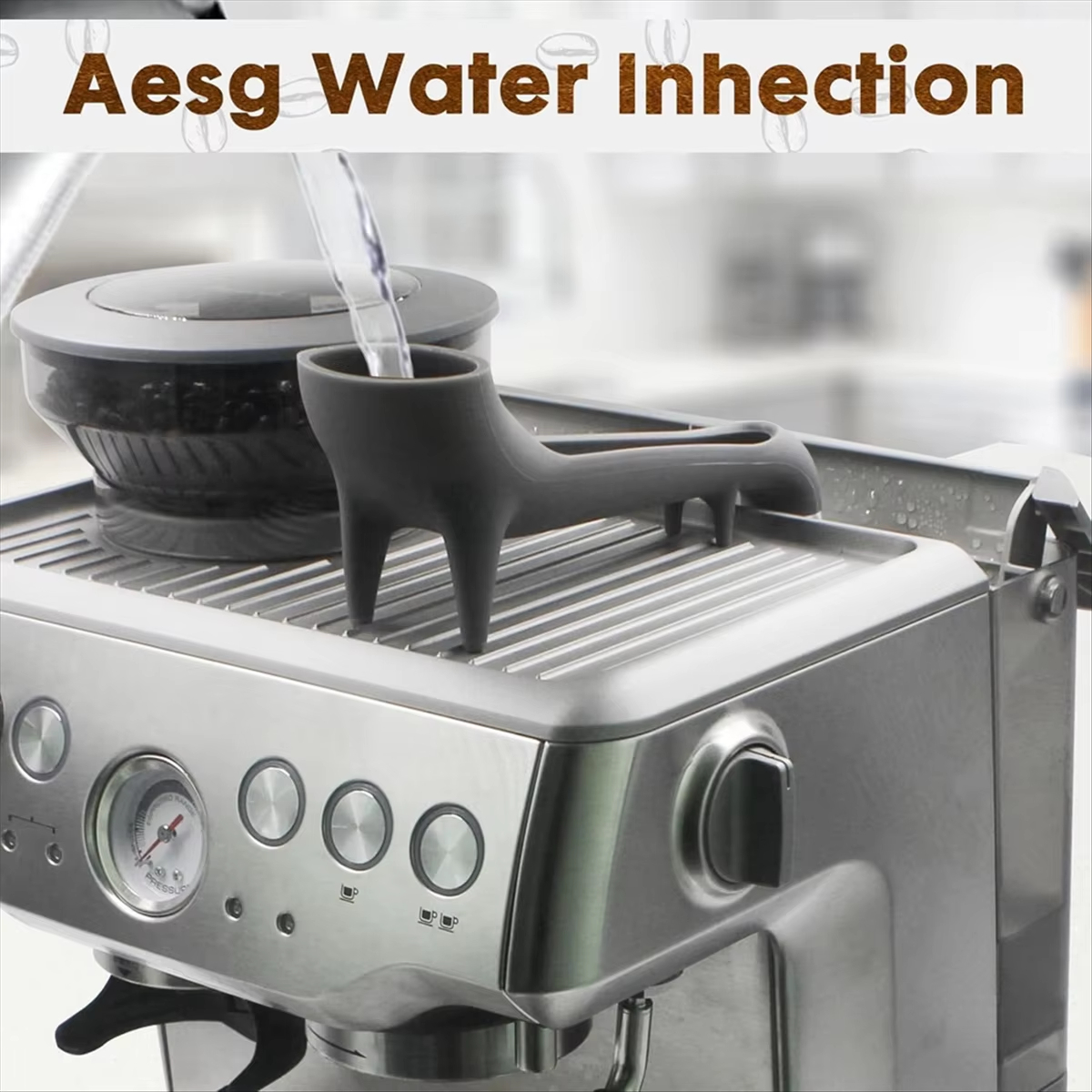Coffee Machine Funnel & Quick Access, Espresso Machine Water Tank Funnel for Breville Espresso Machine