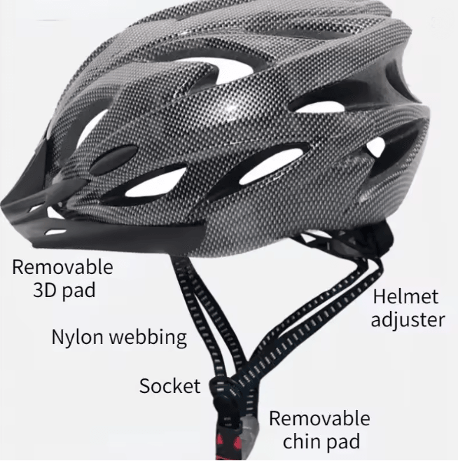 AeroShield In Mold Mountain Bike Helmet Lightweight Cycling Safety