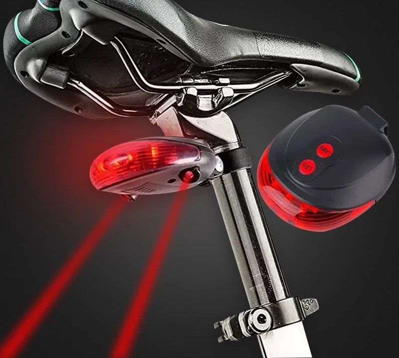 Rechargeable Bicycle Rear LED Tail Light for Night Riding Safety