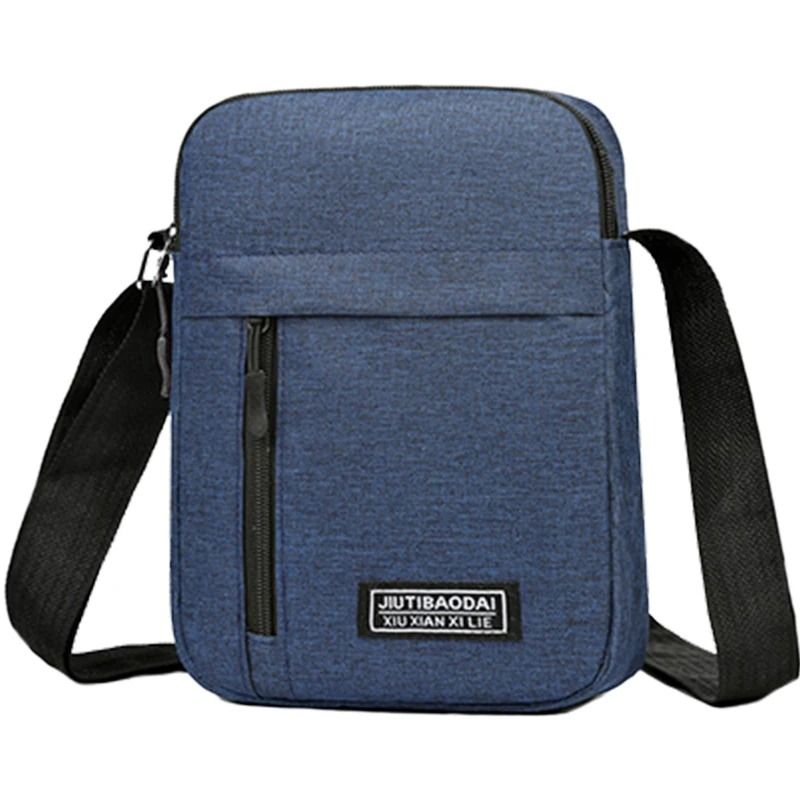 Nylon Crossbody Bag Mens Shoulder Bag Lightweight School Messenger Everyday Sling