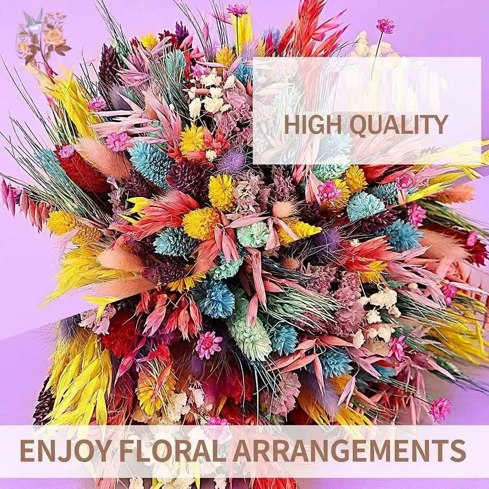 Botanical Narrative Sculpture – High-Definition Preserved Meadow Architectural Arrangement
