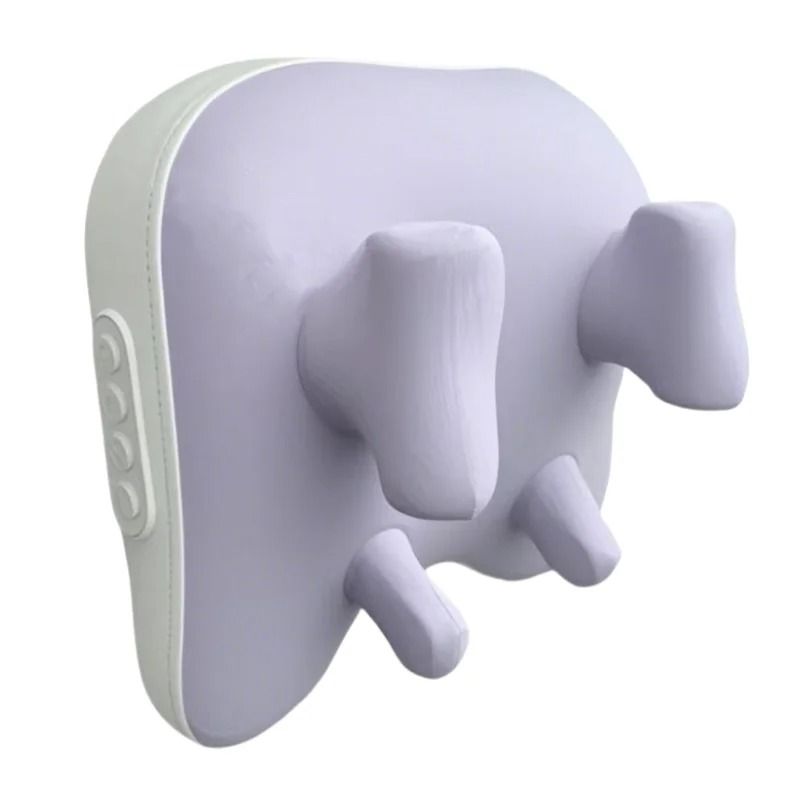 Wireless Trapezius Massage Pillow with Heat and Kneading Therapy