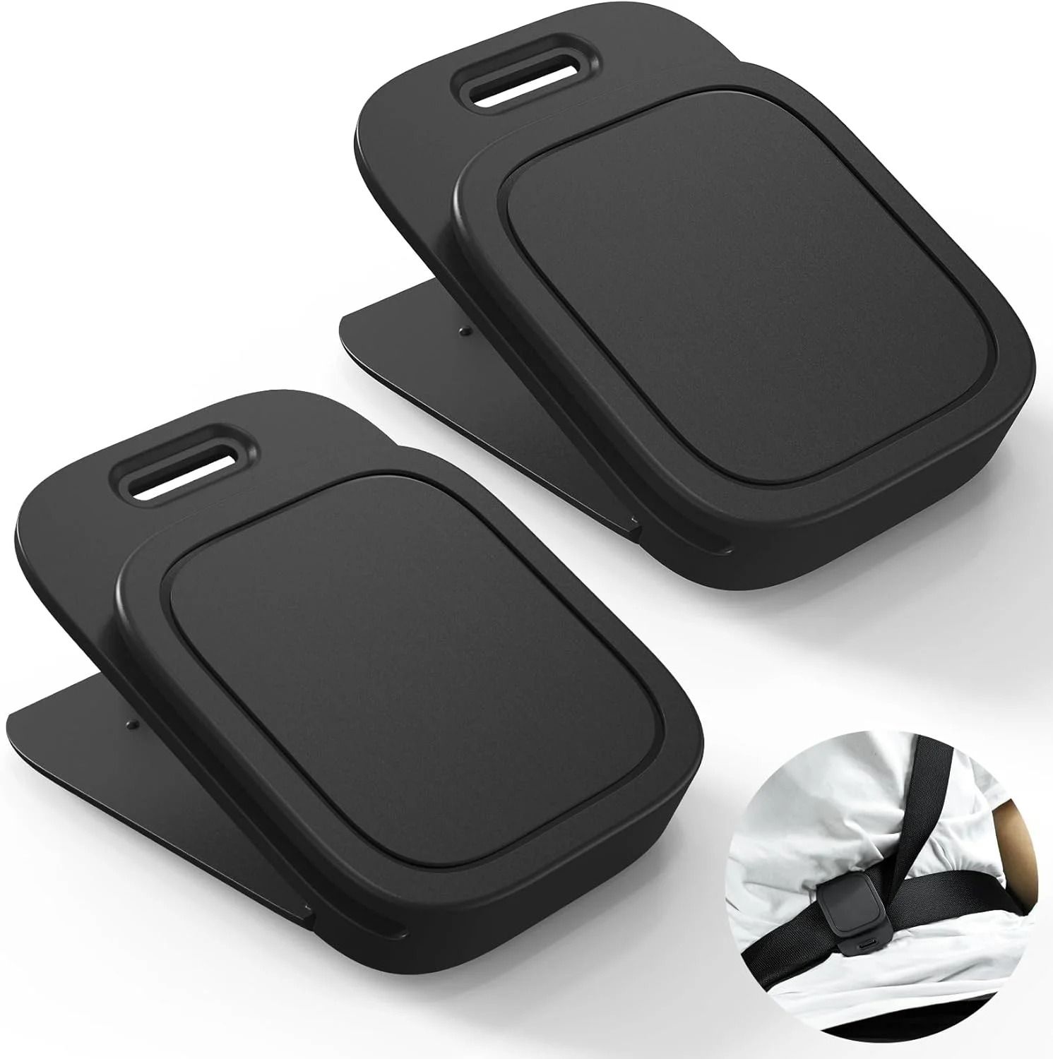 Car Seat Belt Adjustable Stopper Clip Set 2 Pieces