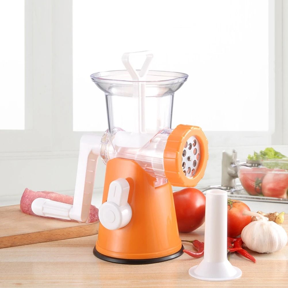 High-Capacity Electric Meat Grinder & Sausage Stuffer