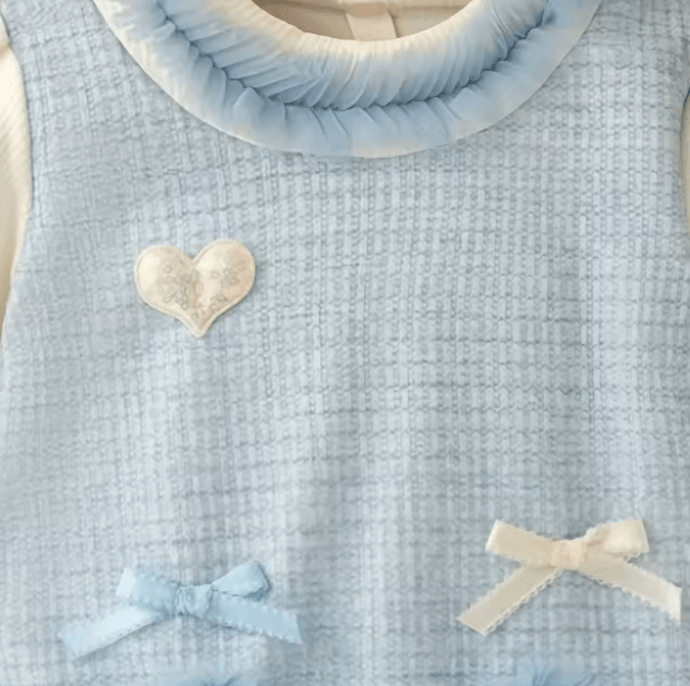 SweetBelle Baby Girl Princess Dress – Long Sleeve Tulle Toddler Party Dress (1–3Y)