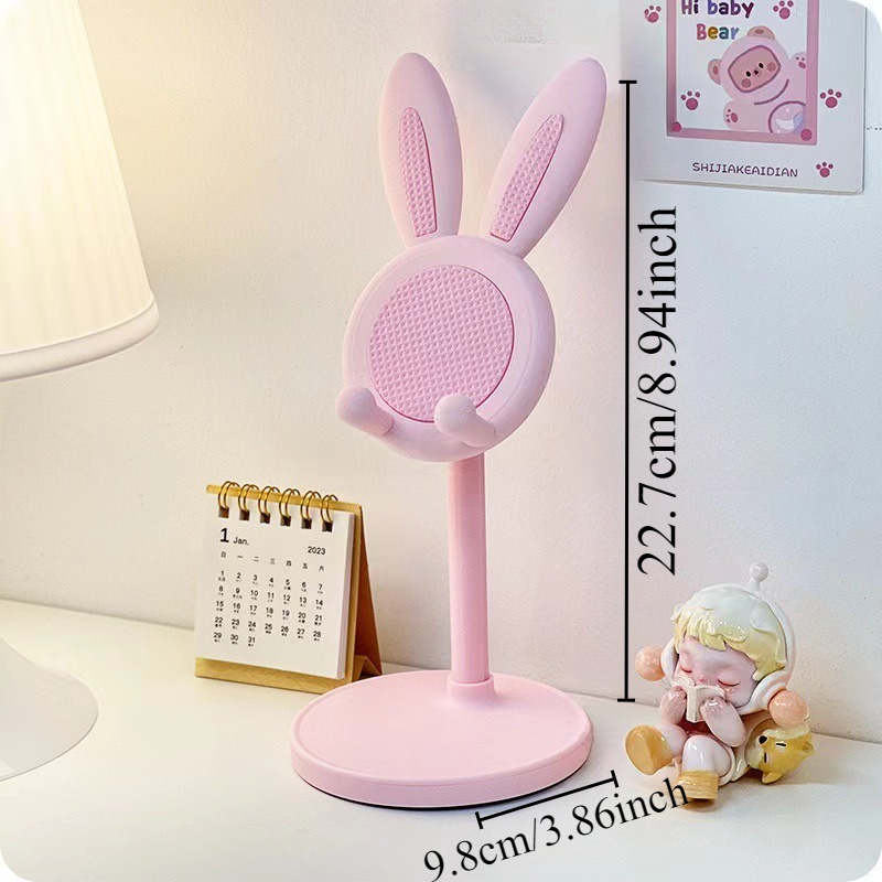 Rabbit Phone Stand, Desktop Adjustable Phone Grip, Cute Phone Stand Accessories