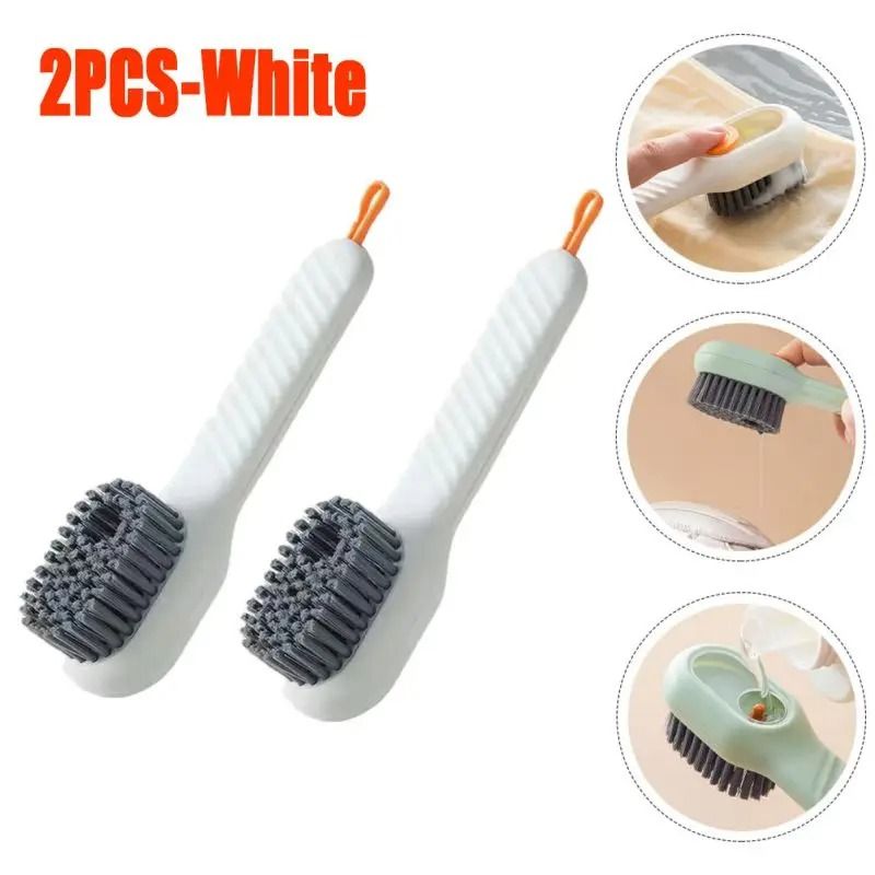 Multi Function Shoe Cleaning Brush Soft Bristle Hand Pressure Spot Scrub Brush