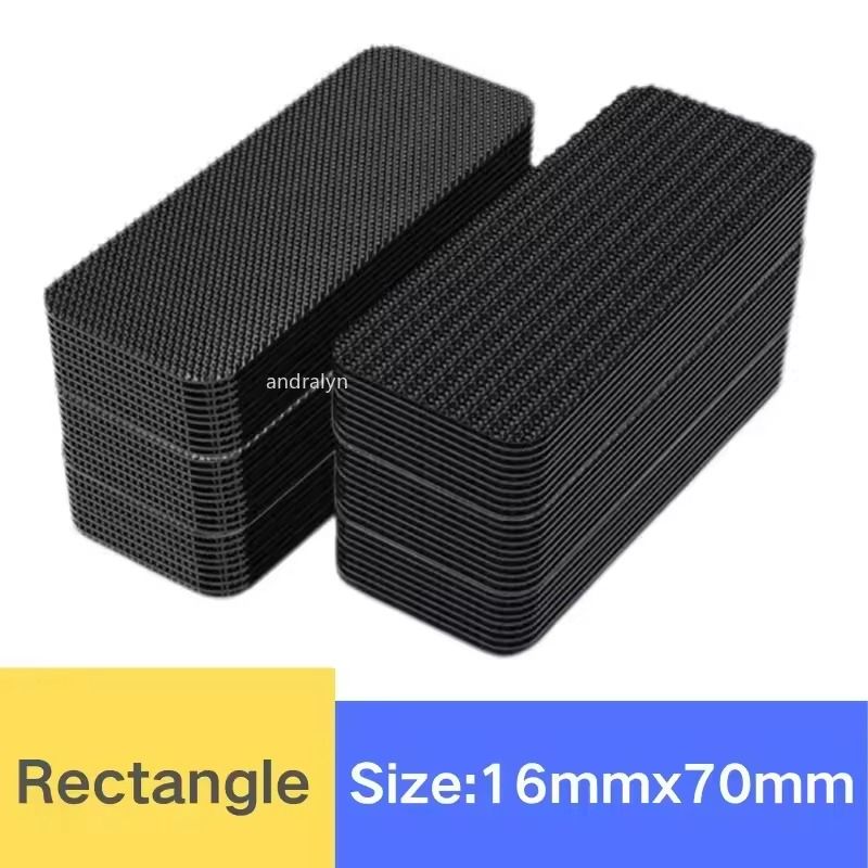 Extra Strong Adhesive Hook-and-Loop Fastener Tape – Double-Sided Carpet & Mounting Stickers (1–100PCS)