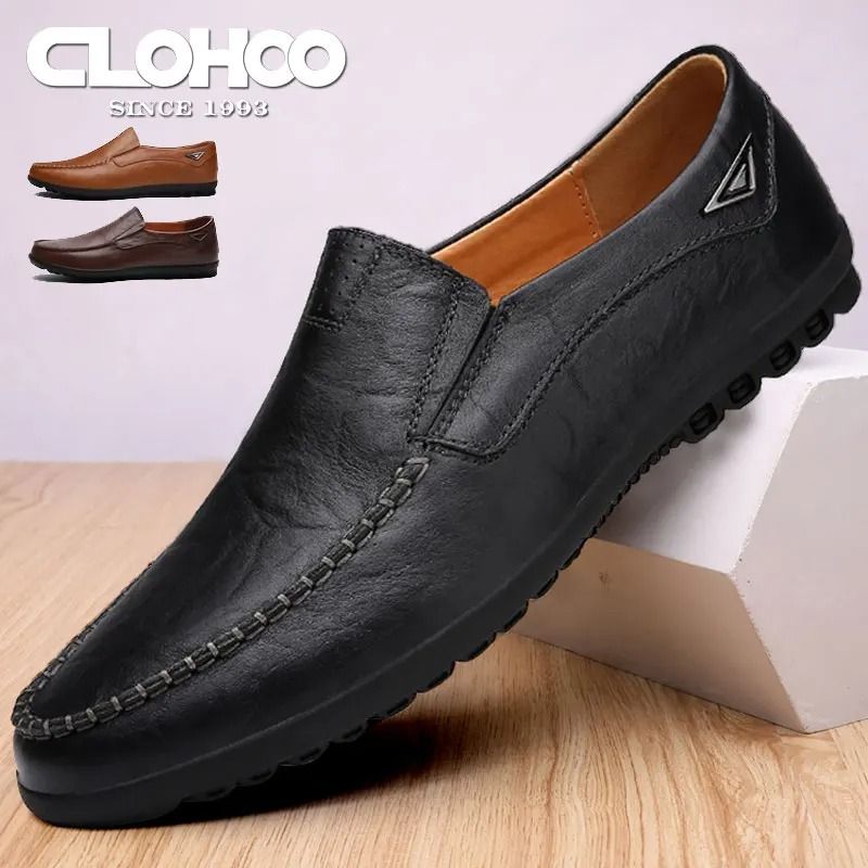 Men's Handmade Comfort Driving Loafers