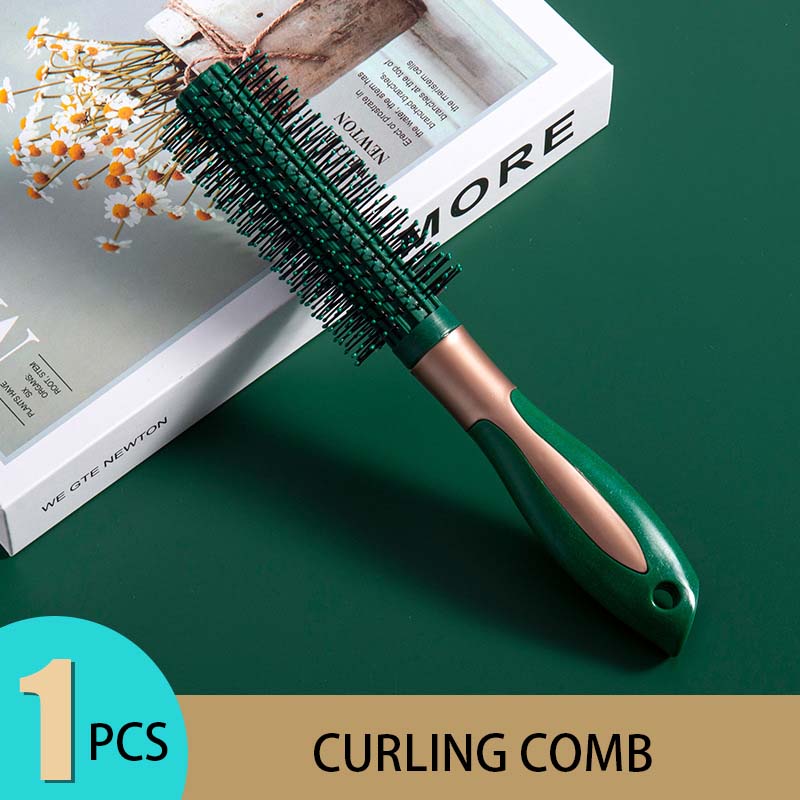 Hair Massage Cushion Comb Brush Detangle, Anti-Static, Scalp Relaxation, and Salon Styling Tool