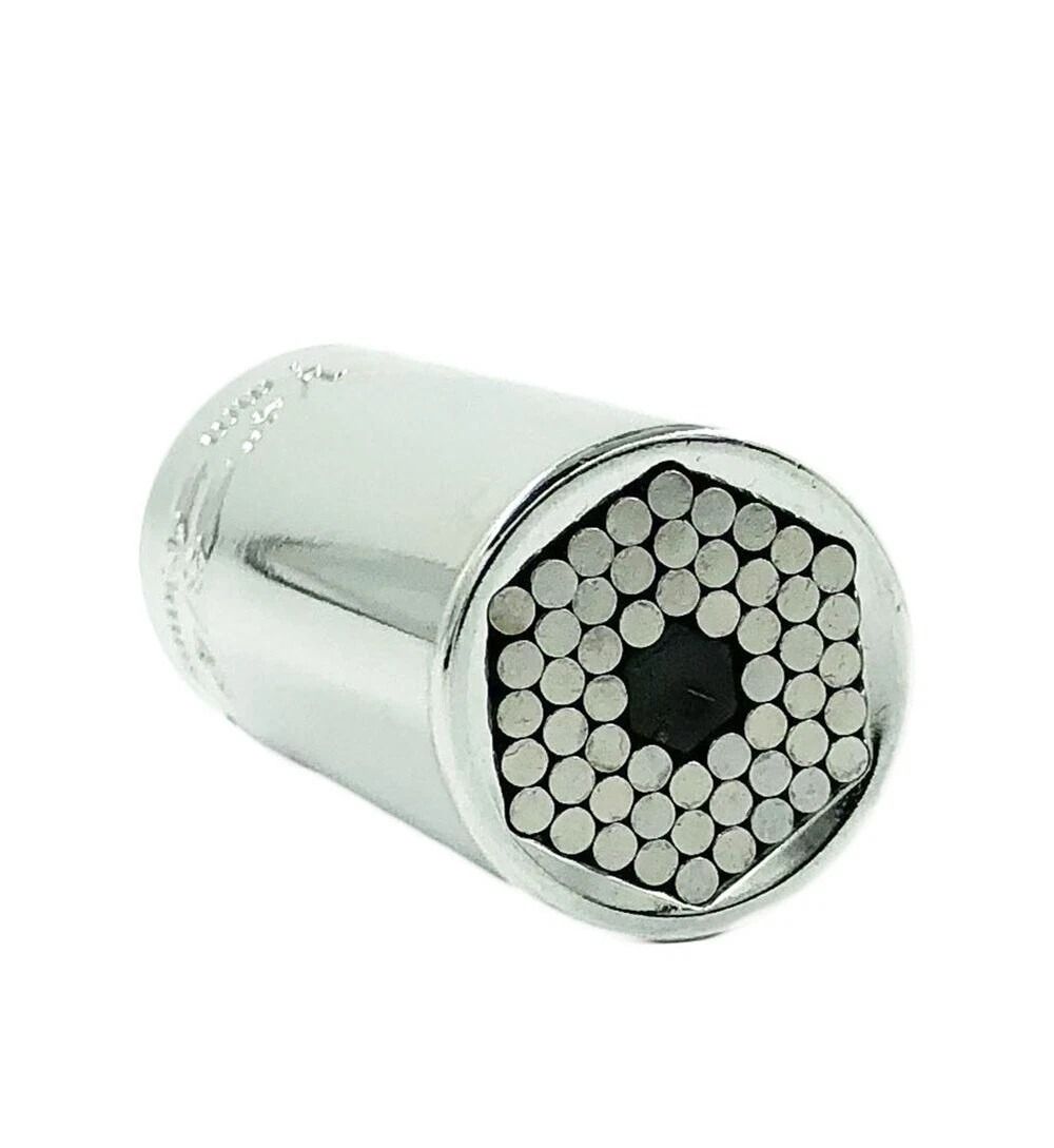 Universal Socket Wrench with Power Drill Adapter Grip Socket Set