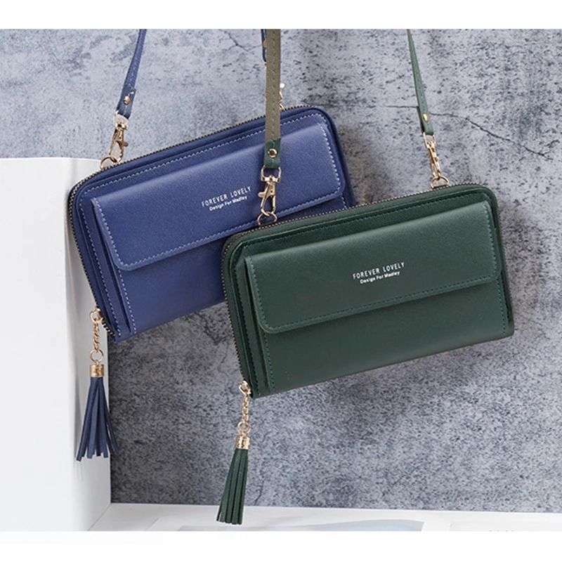 Fashionable Multi-Functional Crossbody Wallet and Phone Bag