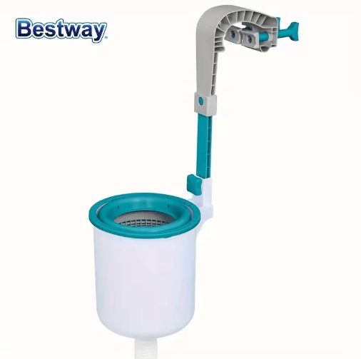 Bestway 800 GPH Pool Surface Skimmer – Above Ground Debris Cleaner with Adjustable Height