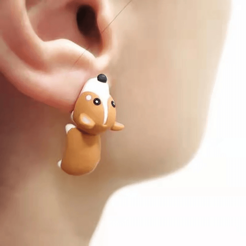 Cute Mini Cartoon Animal Earrings for Everyday Style and Gifts
